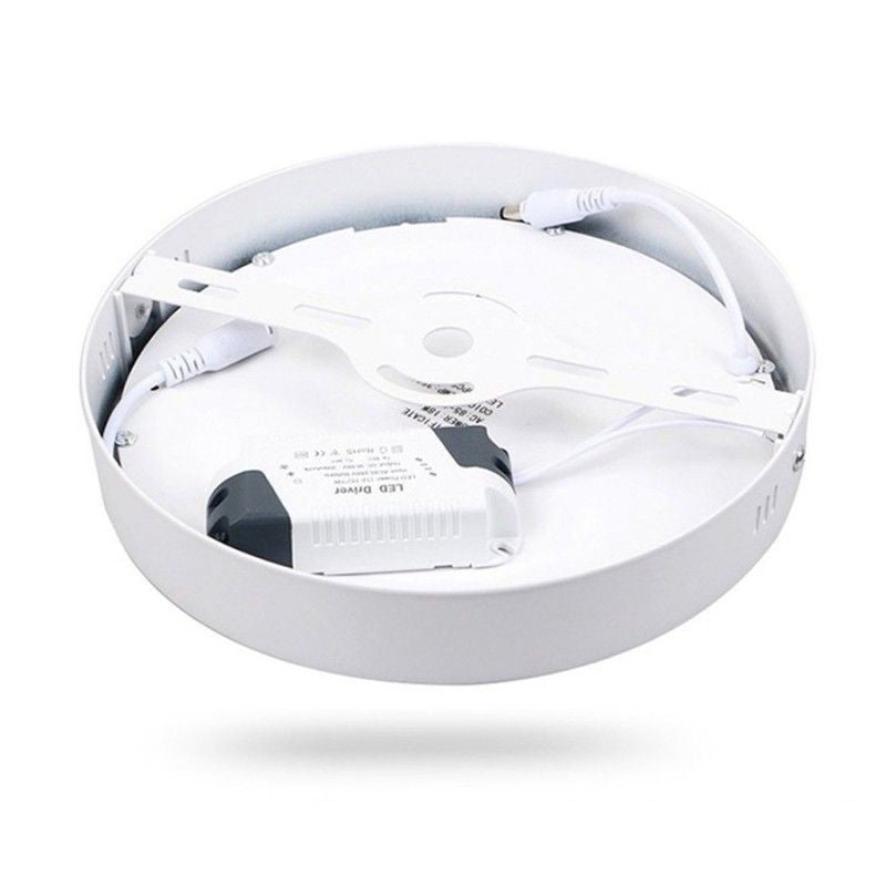 Spot LED 18W Rotund Alb / ⌀205mm / Aplicat