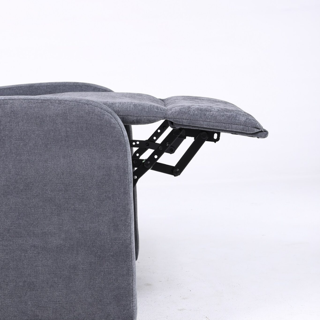 Fotoliu Recliner Stofa Gri Inchis