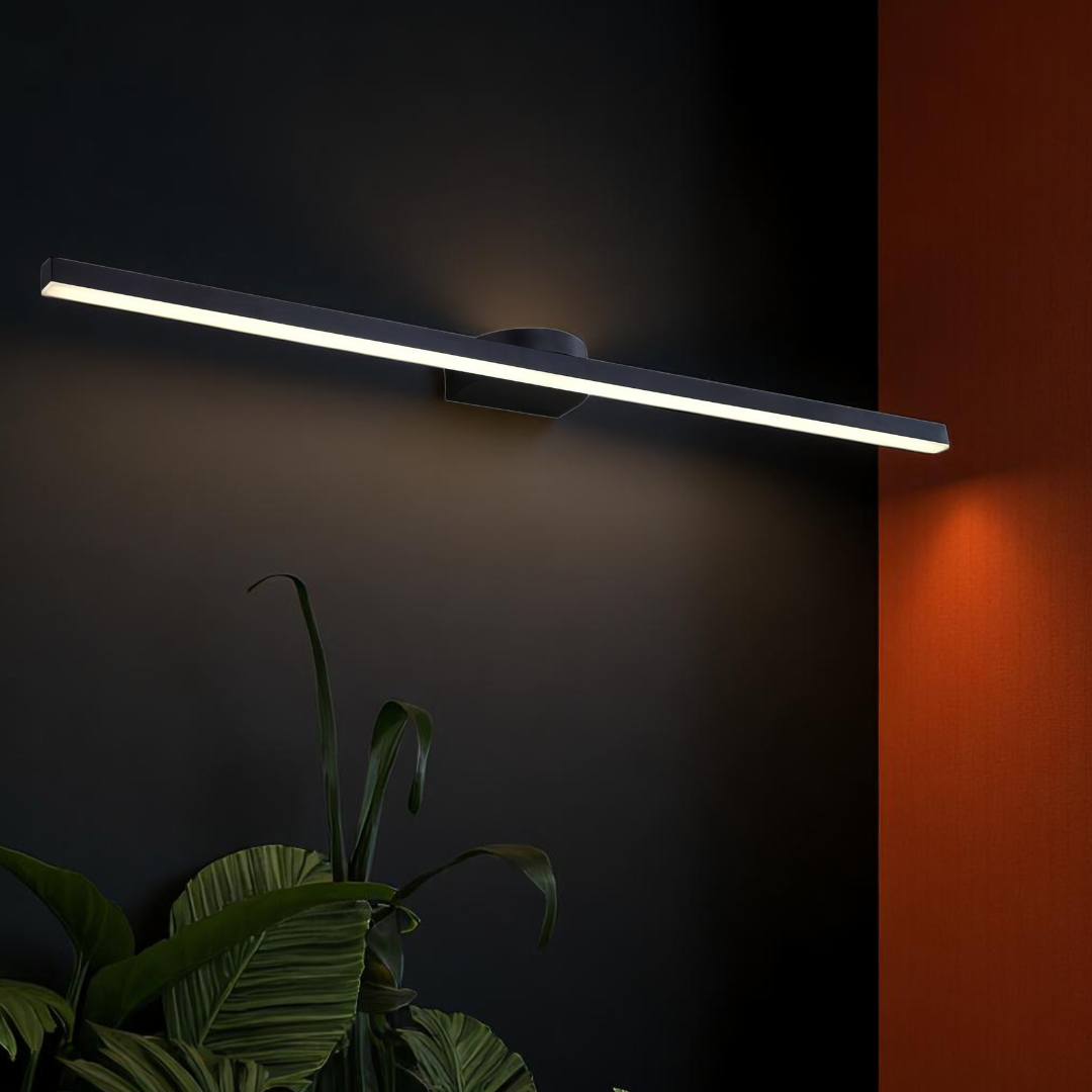 Aplica LED Baie 12W 40cm Neagra KINKIET