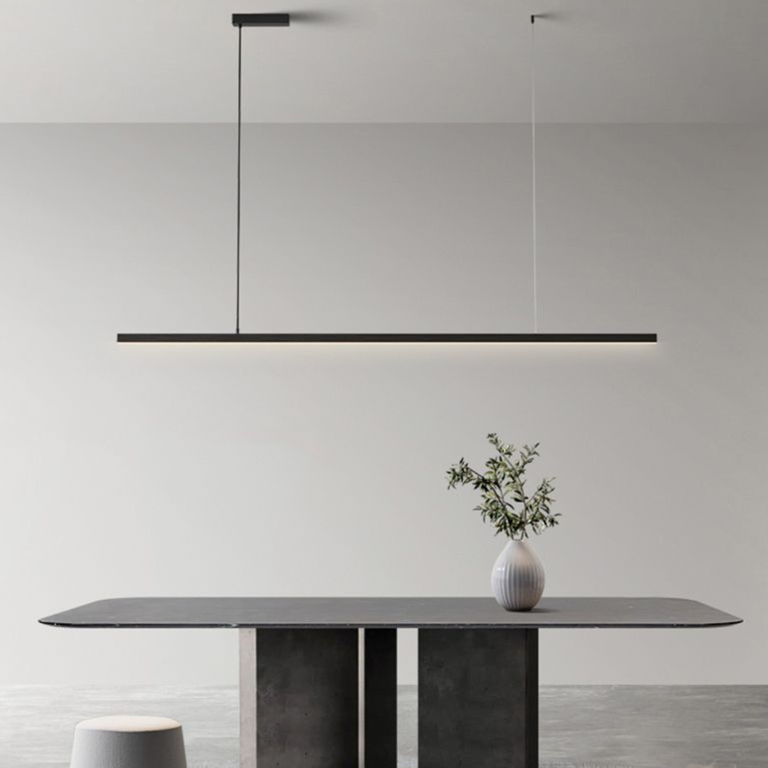 Lustra LED Suspendata 36W Elegant Office Black Echivalent 300W