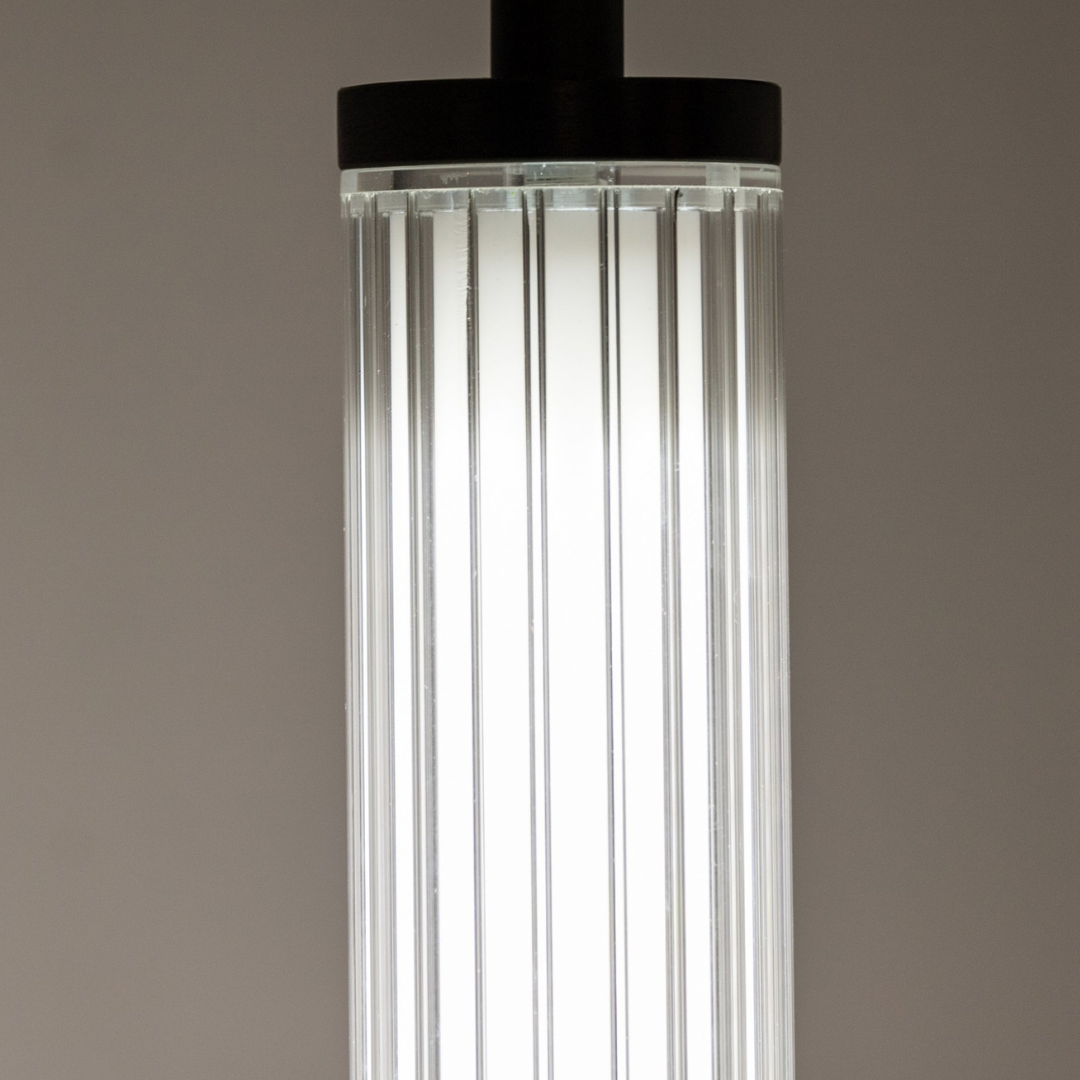 Pendul LED Luxury Black COMO 241cm