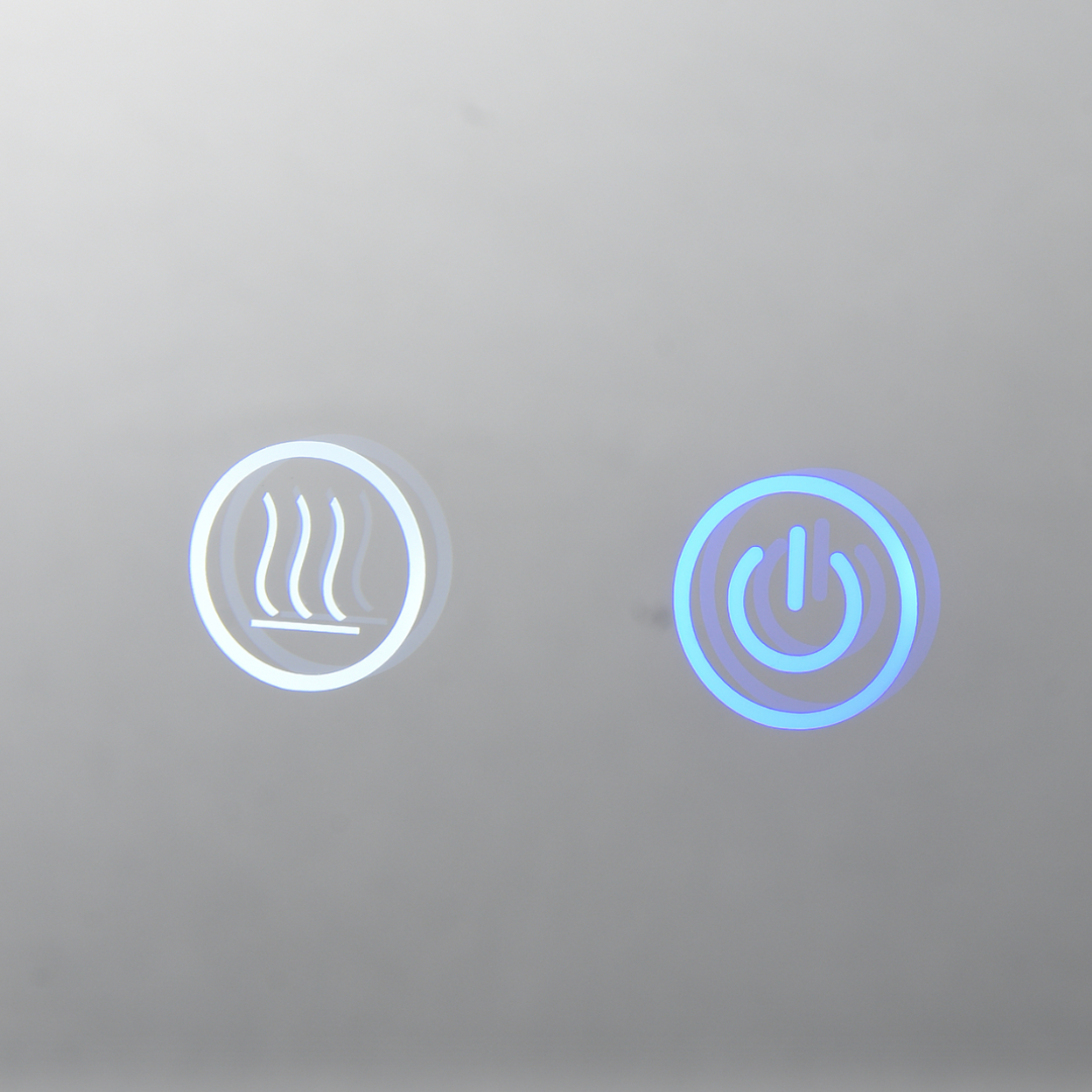 Oglinda LED Rotunda 60cm, Dezaburire si Touch E26S