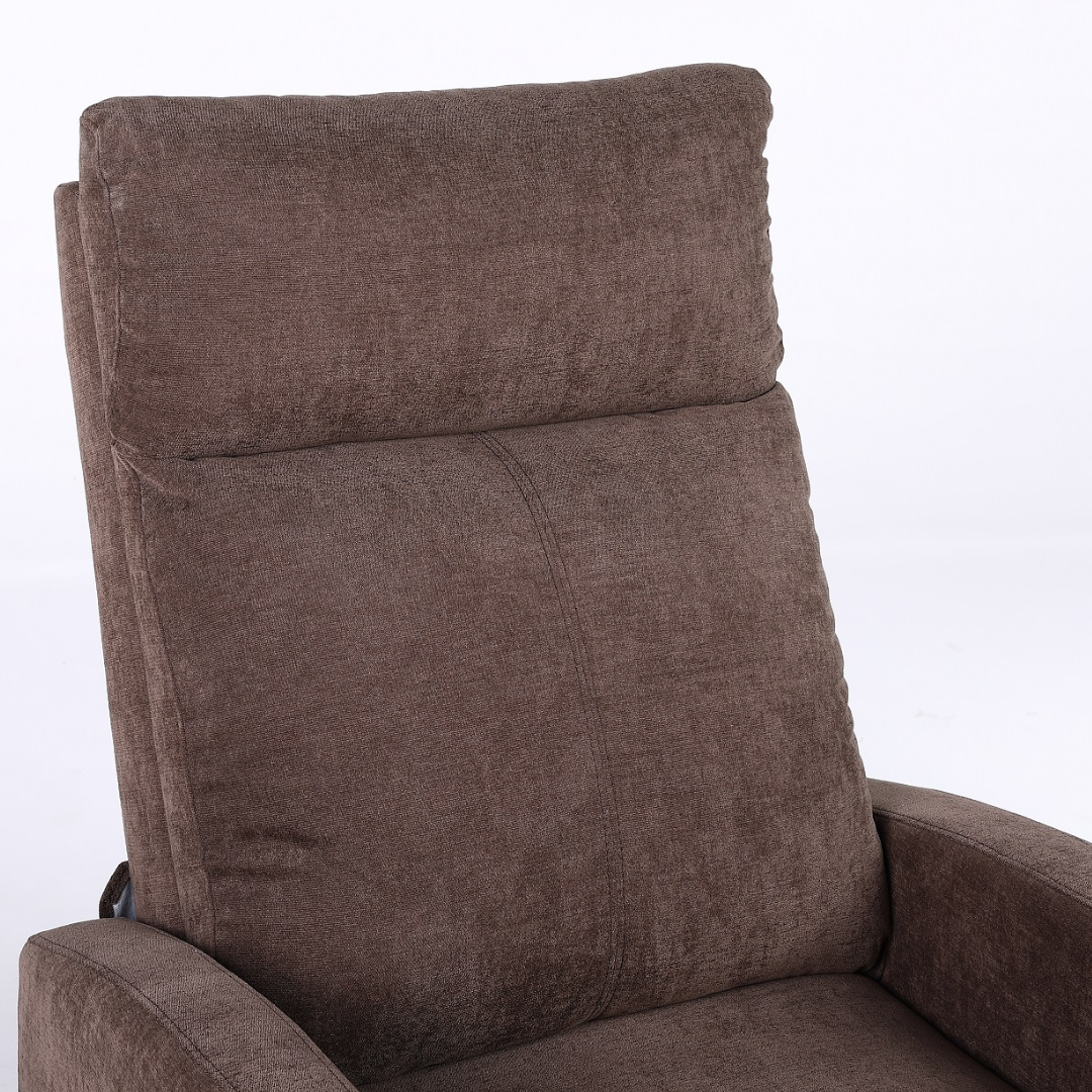 Fotoliu Recliner Stofa Maro
