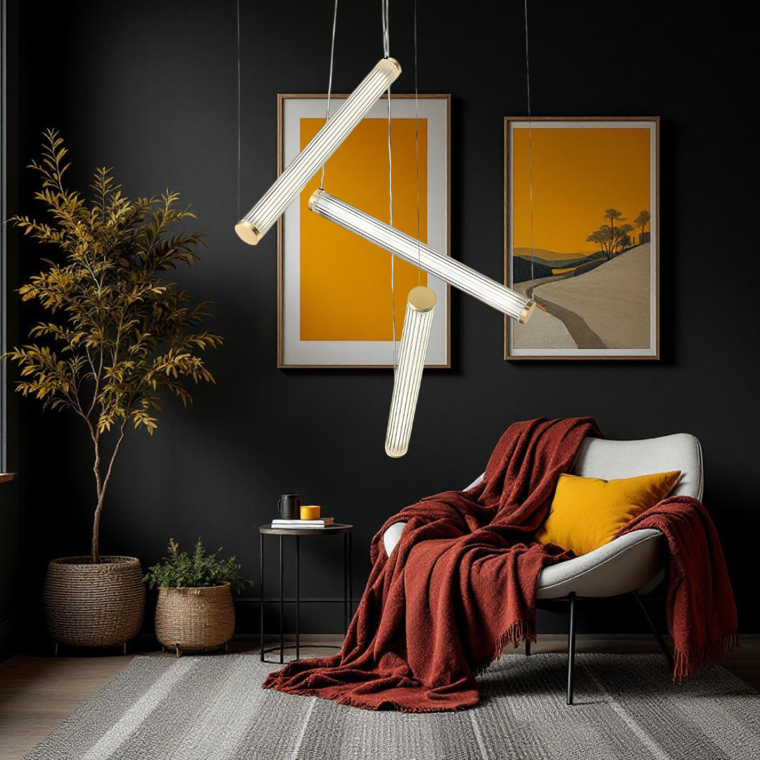 Lustra LED Smart Telecomanda Lucente Dimos