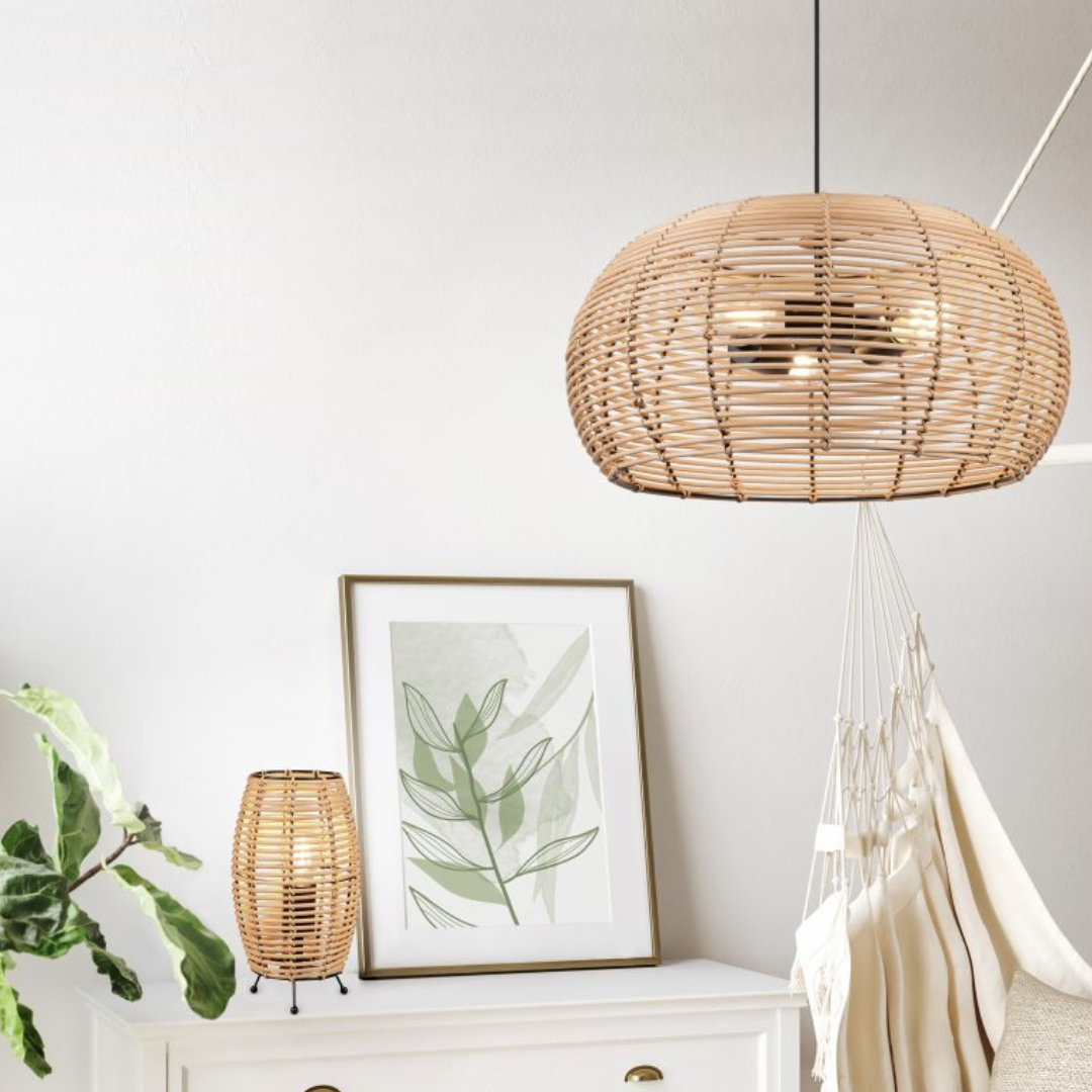 Pendul INGA Wood Style 3xE27