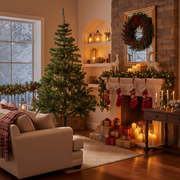 Brad Artificial de Craciun 210cm Suport Metalic - CA-9