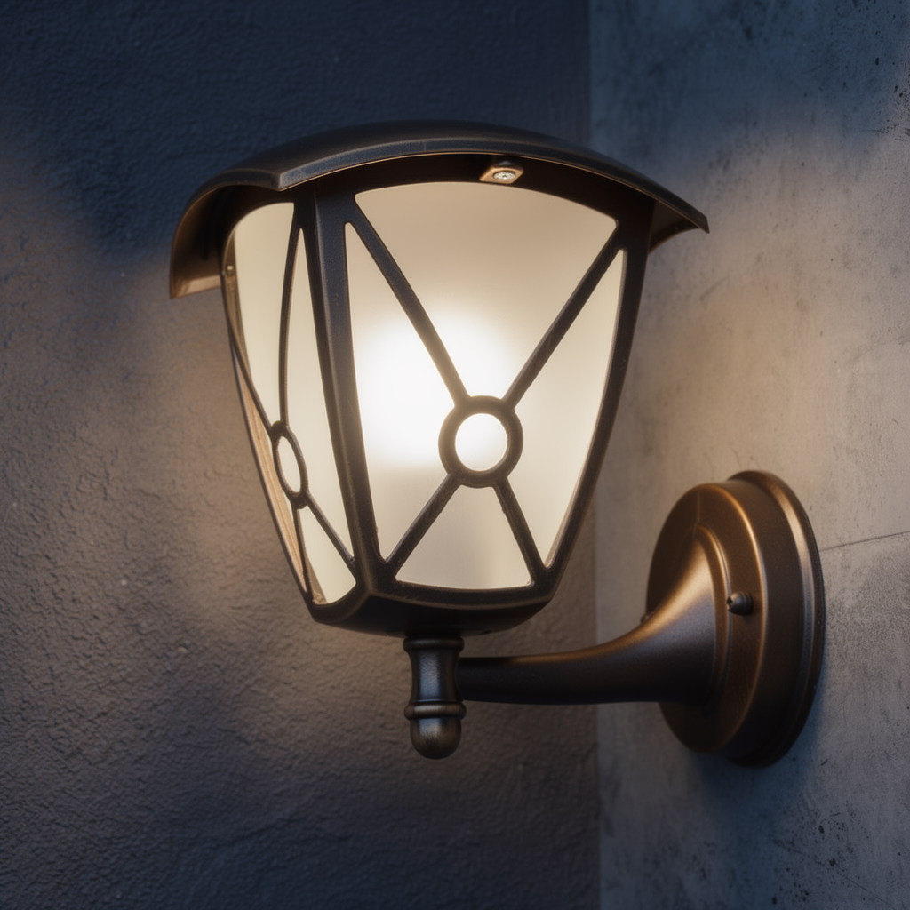 Aplica Exterior Tip Felinar RAIX Black 20CM