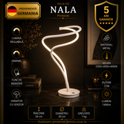 Veioza LED Premium Nala White 56CM