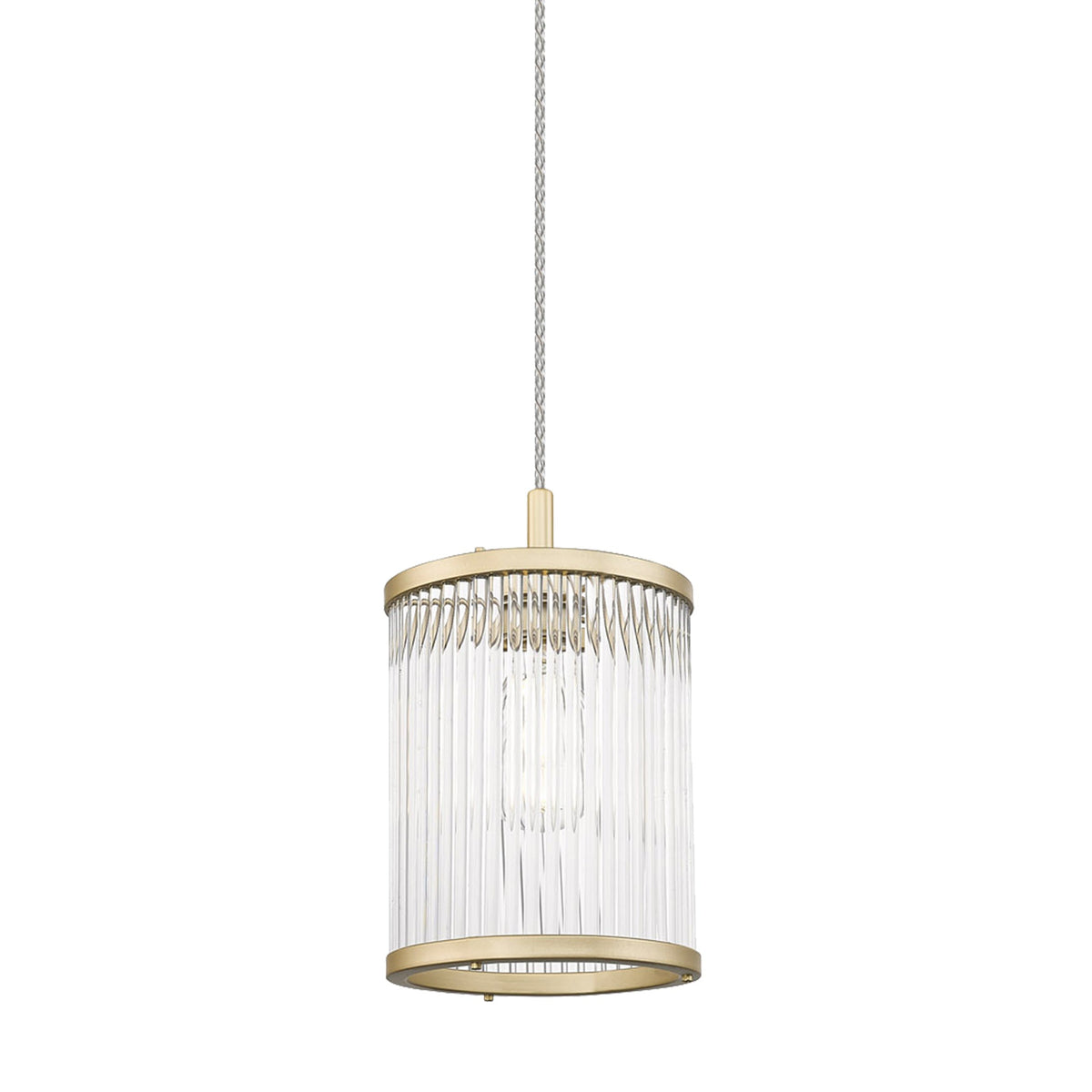 Pendul Cristal Gold SERGIO Premium 1 x E14