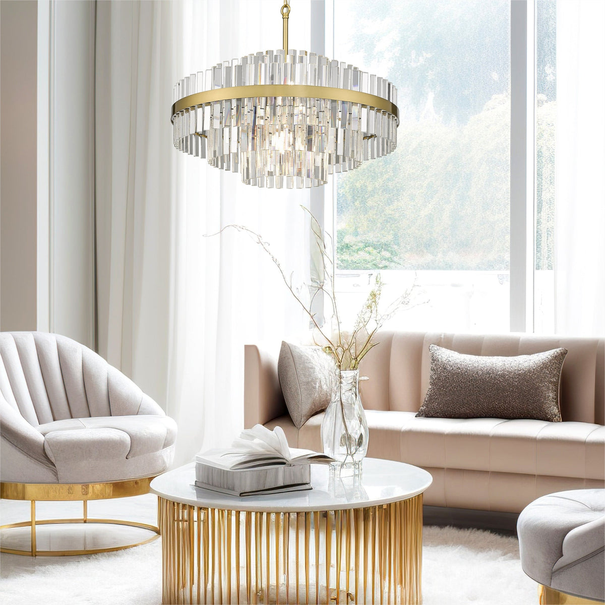 Candelabru Cristal Luxury CONSTANTINOPOLE Premium 80cm