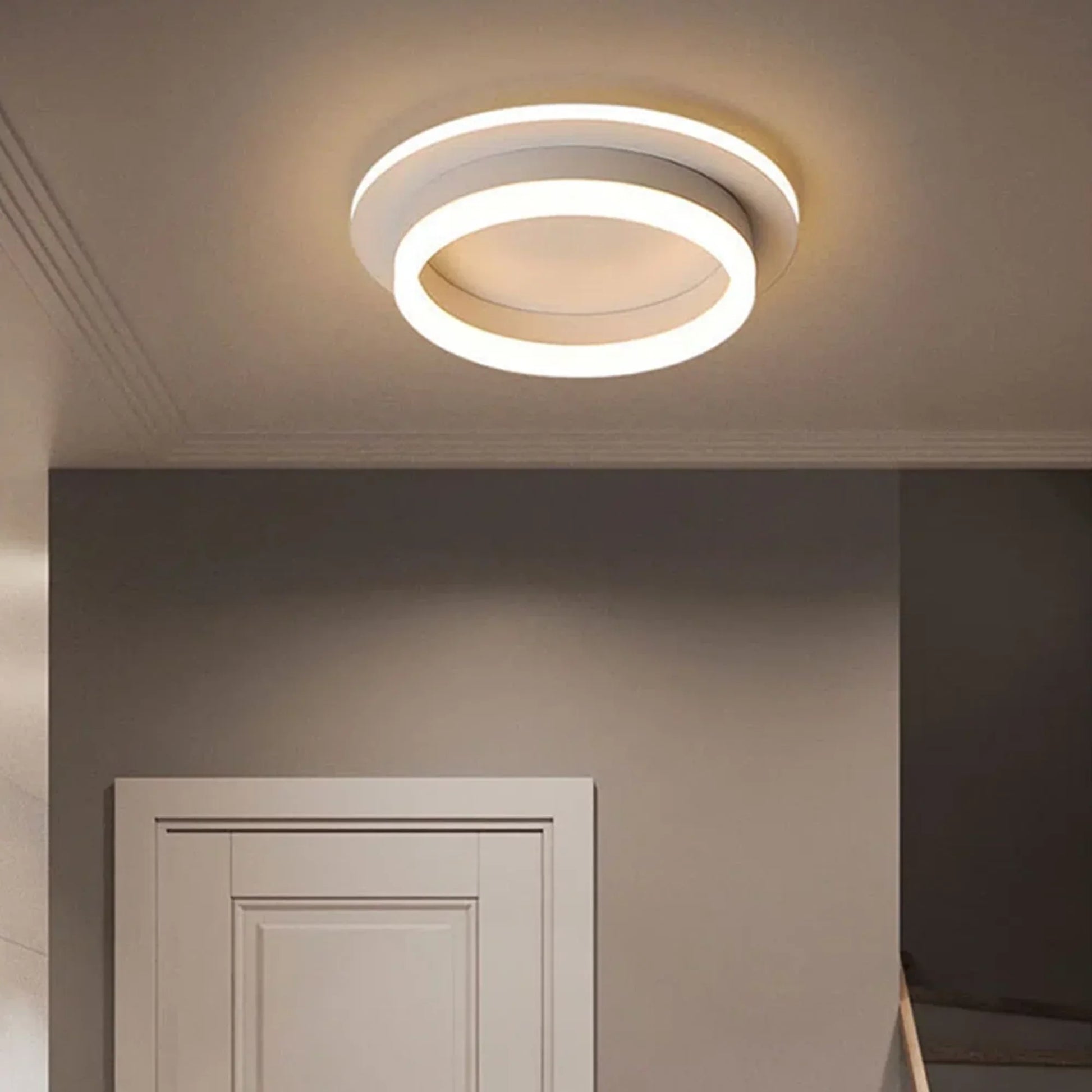 Lustra LED 50W RING Alb Echivalent 200W