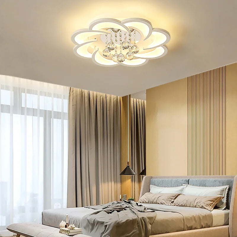 Lustra LED 88W SUNSHINE Telecomanda Echivalent 400W