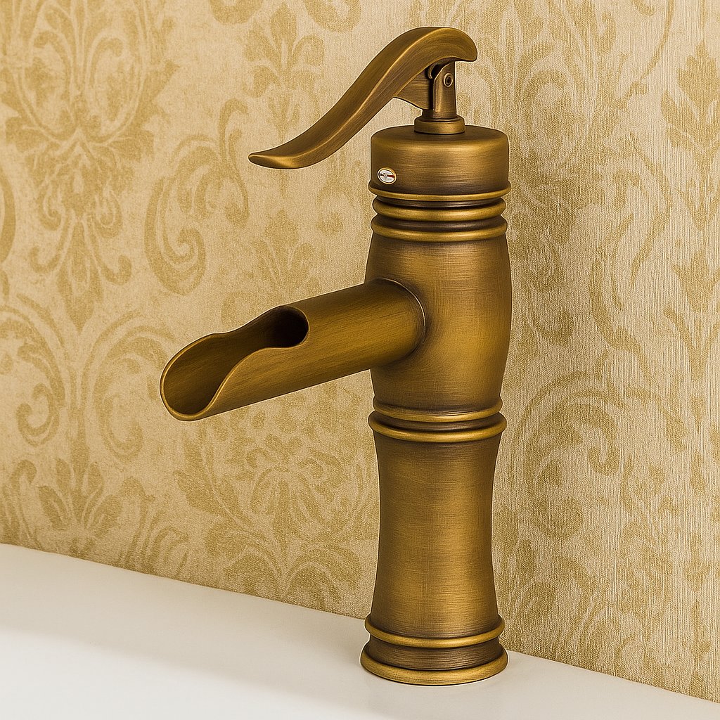 Baterie Lavoar Medie Bronz Antichizat Design Clasic Alama 1765D