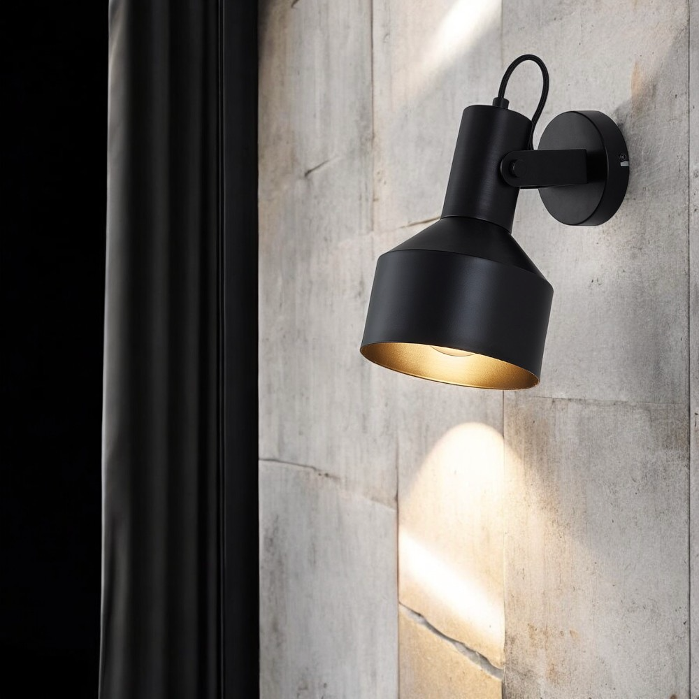 Aplica Moderna Mobila 1xE27 Arcane Black