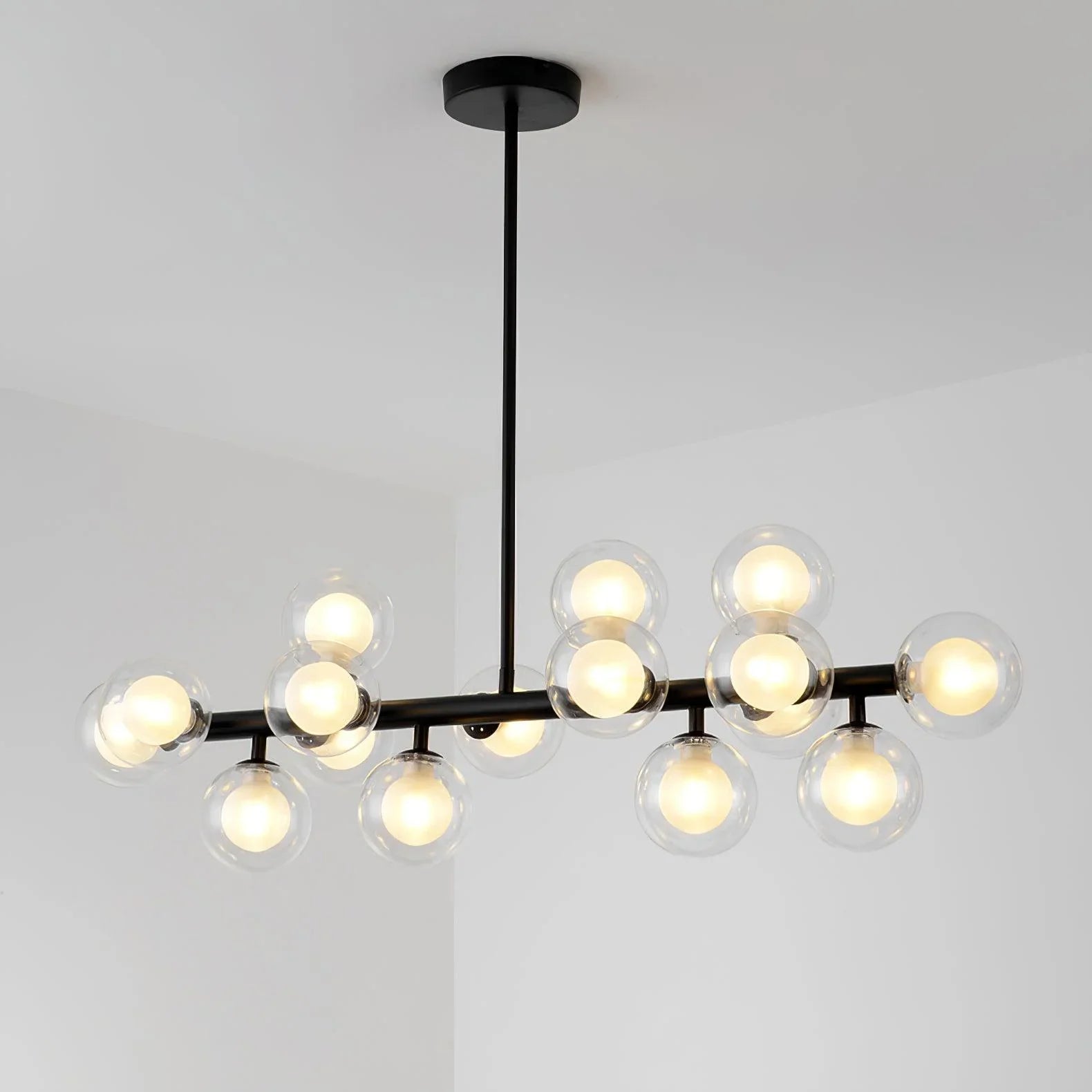 Lustra Nordic Style Abajur Dark Orbs Linnea 16xG9