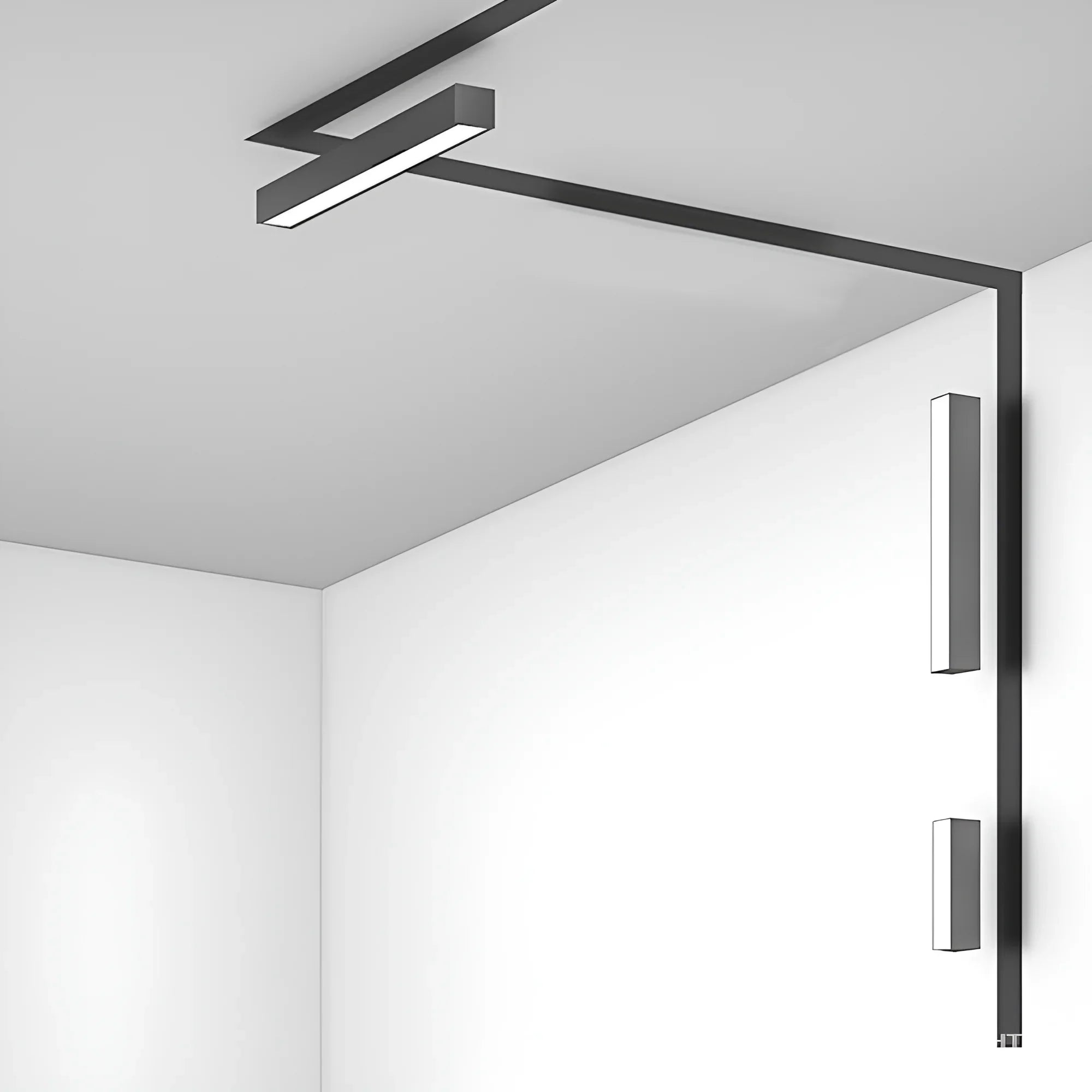 Spot LED Magnetic CCT Negru Liniar Mat TUYA SMART 10W 30cm 950lm