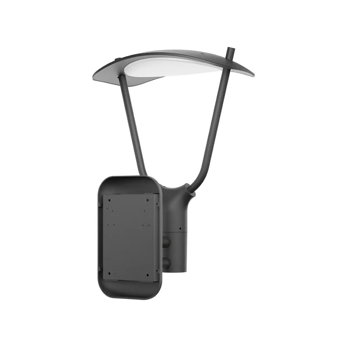 Aplica LED Exterior Tip Felinar Tirana Dark Grey IP65