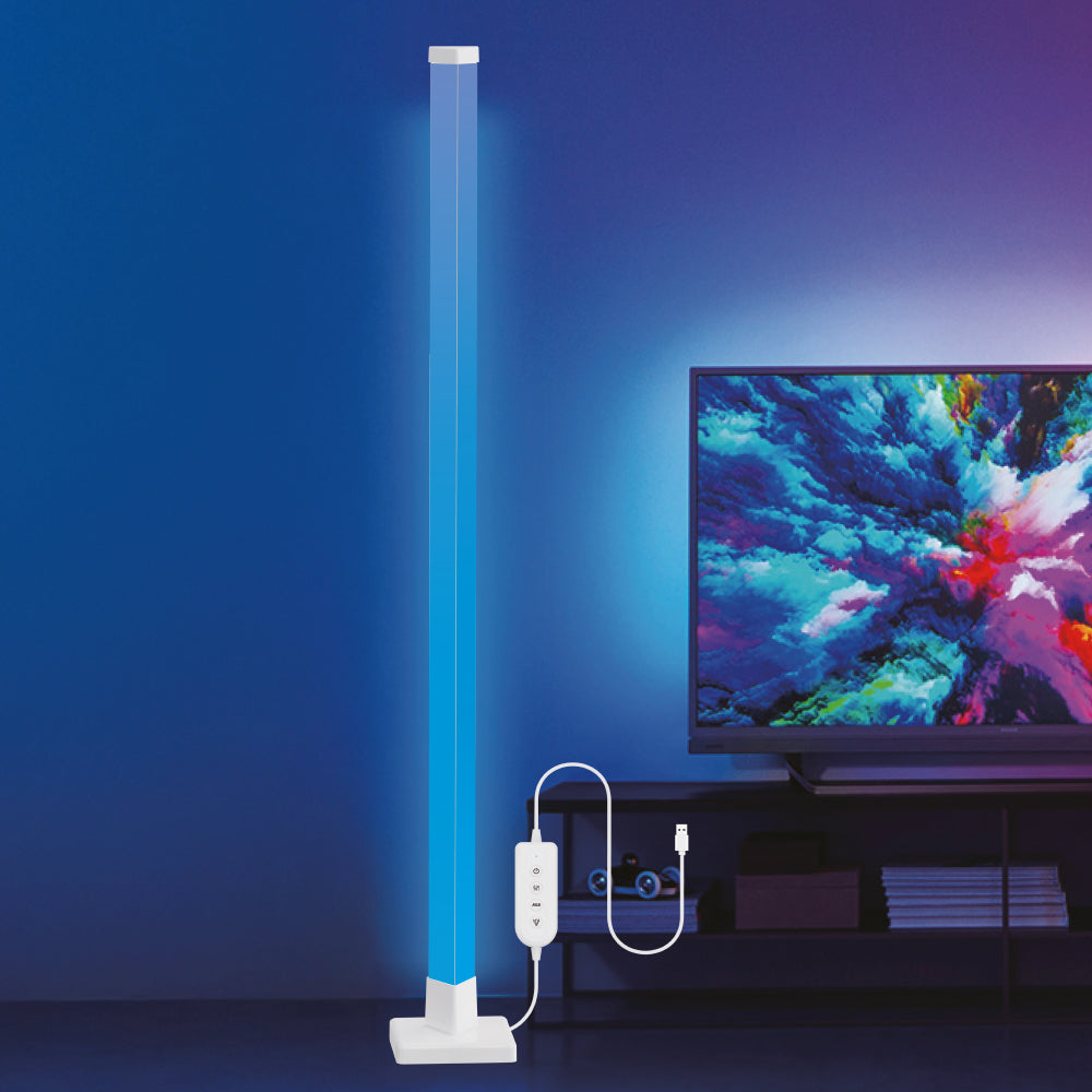Lampadar LED RGB Smart 154CM Multicolor cu Telecomandă și Control App
