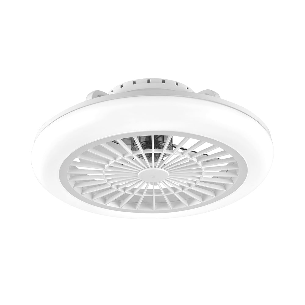Lustra LED ORSO White cu Ventilator Echivalent 300W Telecomanda