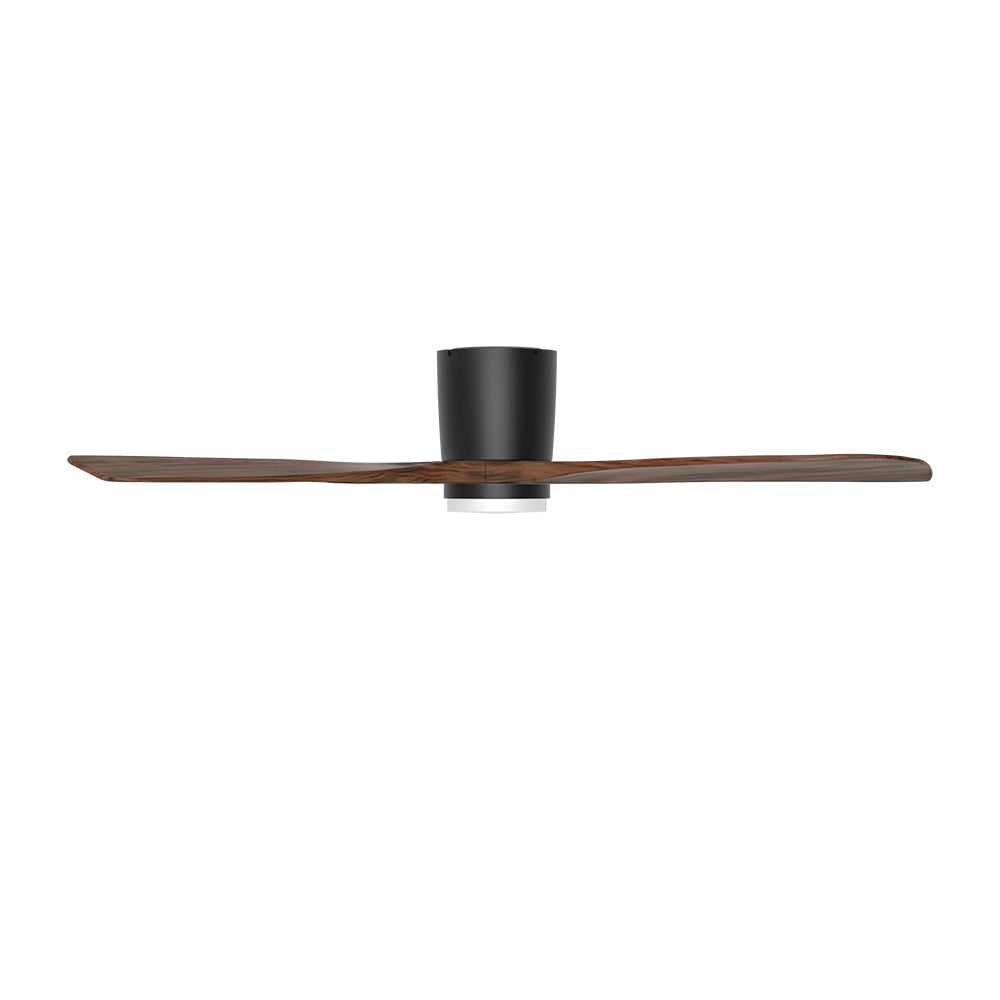 Lustra LED 3CCT GREGO cu Ventilator Black & Brown Echivalent 200W Telecomanda
