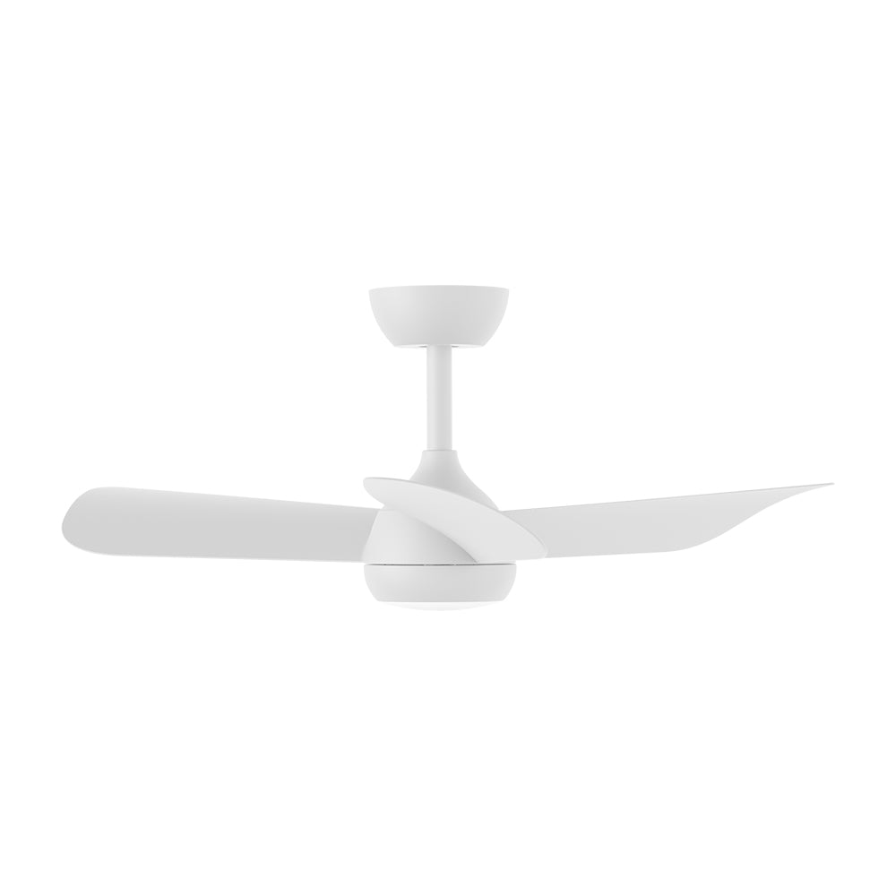 Lustra LED 3CCT SOLYA White cu Ventilator Echivalent 200W Telecomanda