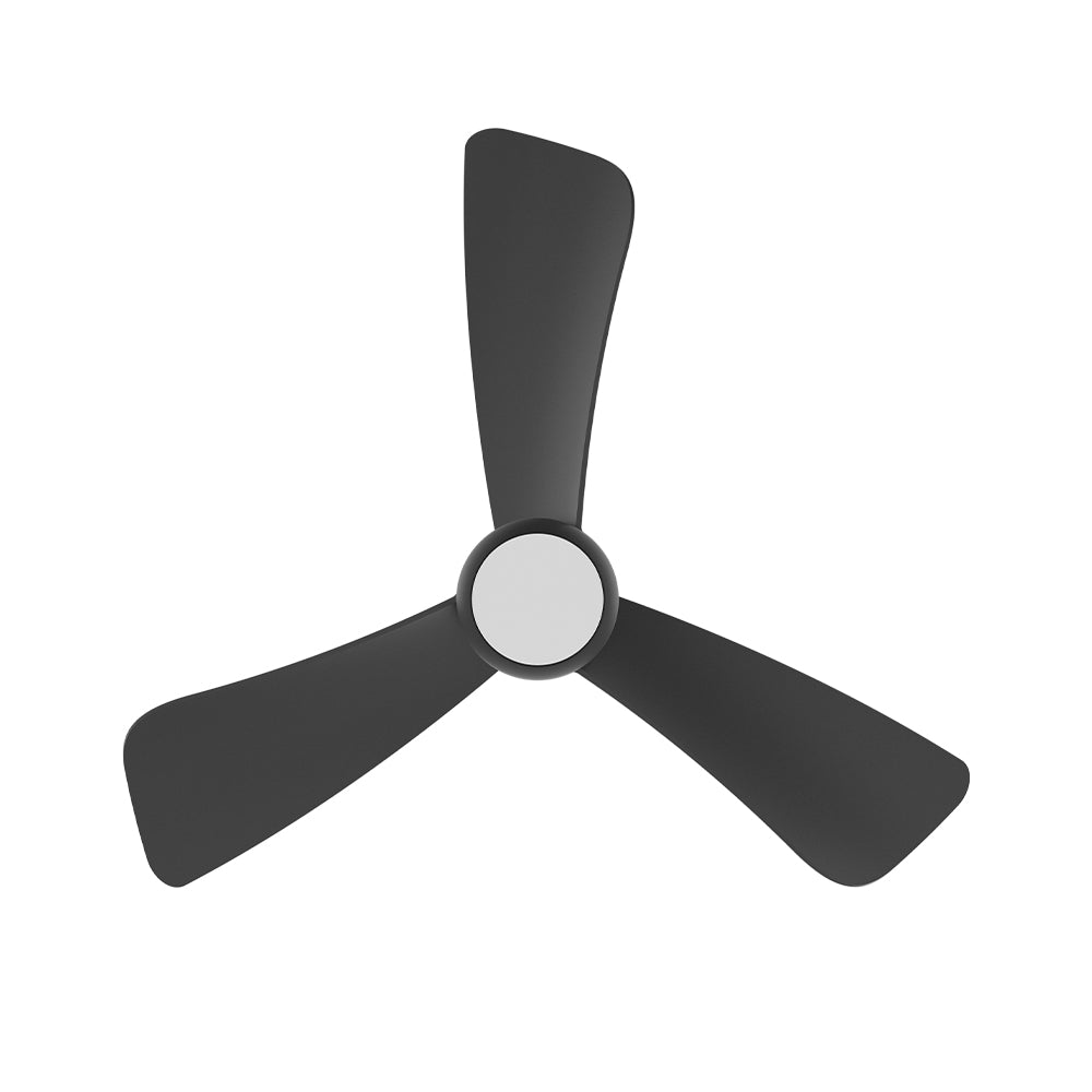 Lustra LED 3CCT SOLYA Black cu Ventilator Echivalent 200W Telecomanda