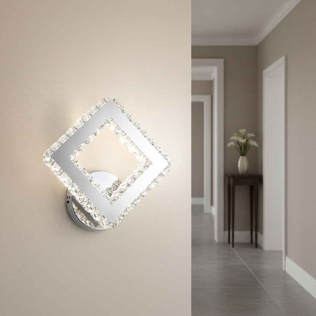 Aplica LED Cristal 38W Diamond