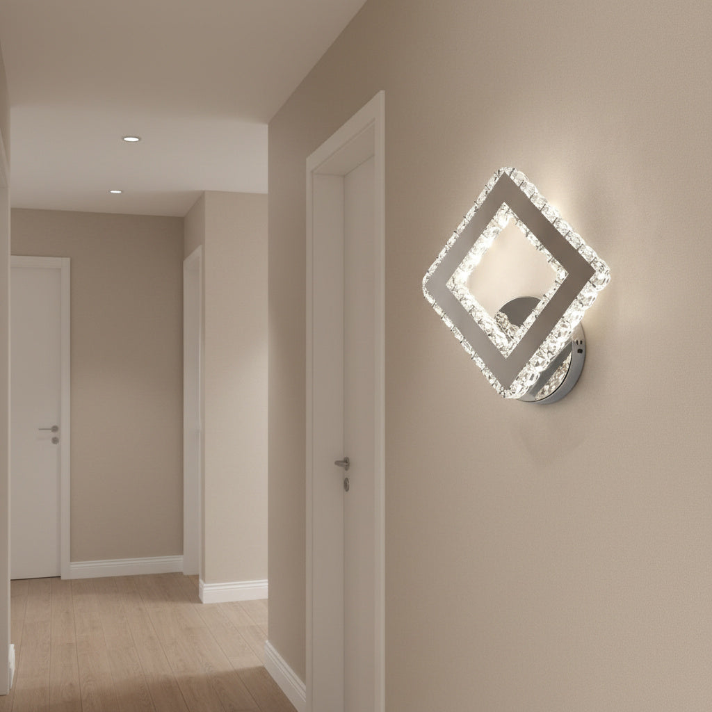 Aplica LED Cristal 38W Diamond