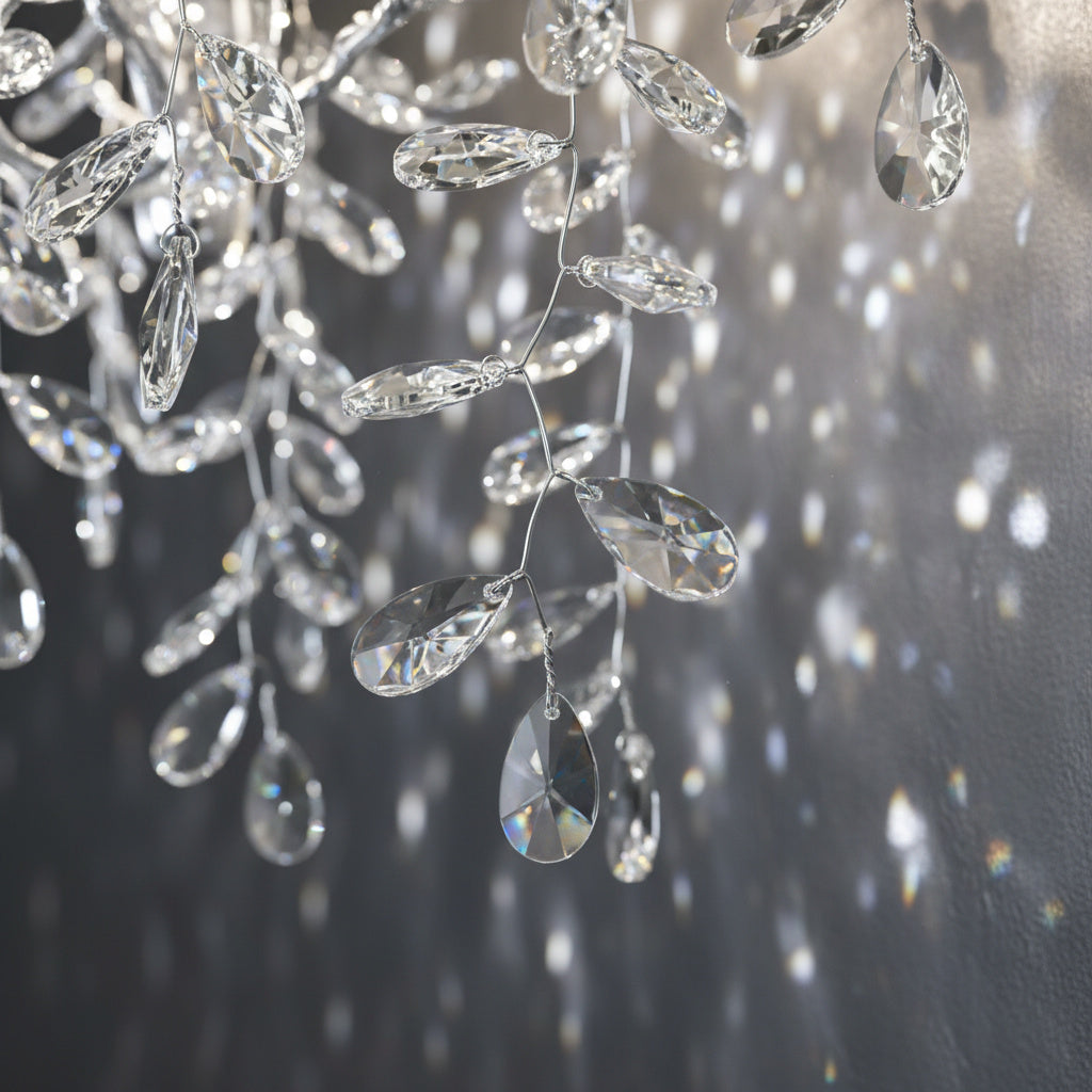 Aplica Cristal Silver LYRYS 2xE14