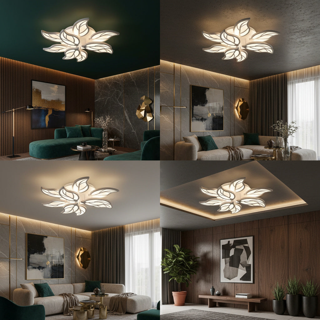 Lustra LED LOST GRANDE Echivalent 800W Telecomanda