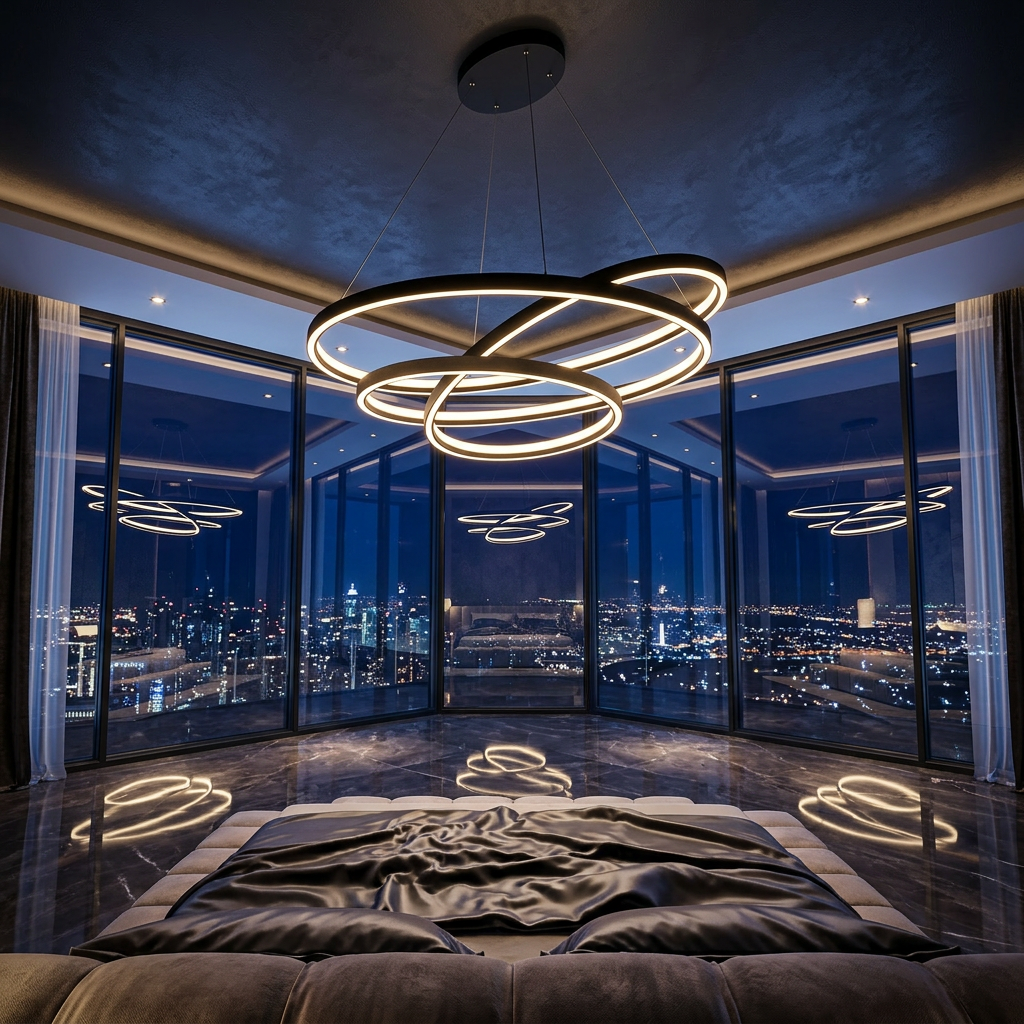 Lustra LED Suspendata PREMIUM CINQUE CIOLA Echivalent 1200W