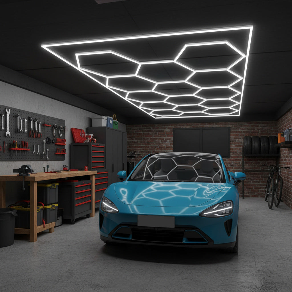 Hexagon LED Tip HoneyComb 482x241 CM 672W Echivalent 6000W