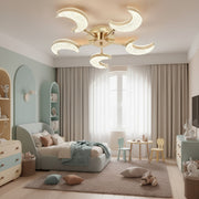 Lustra LED Halfmoon Gold Echivalent 400W