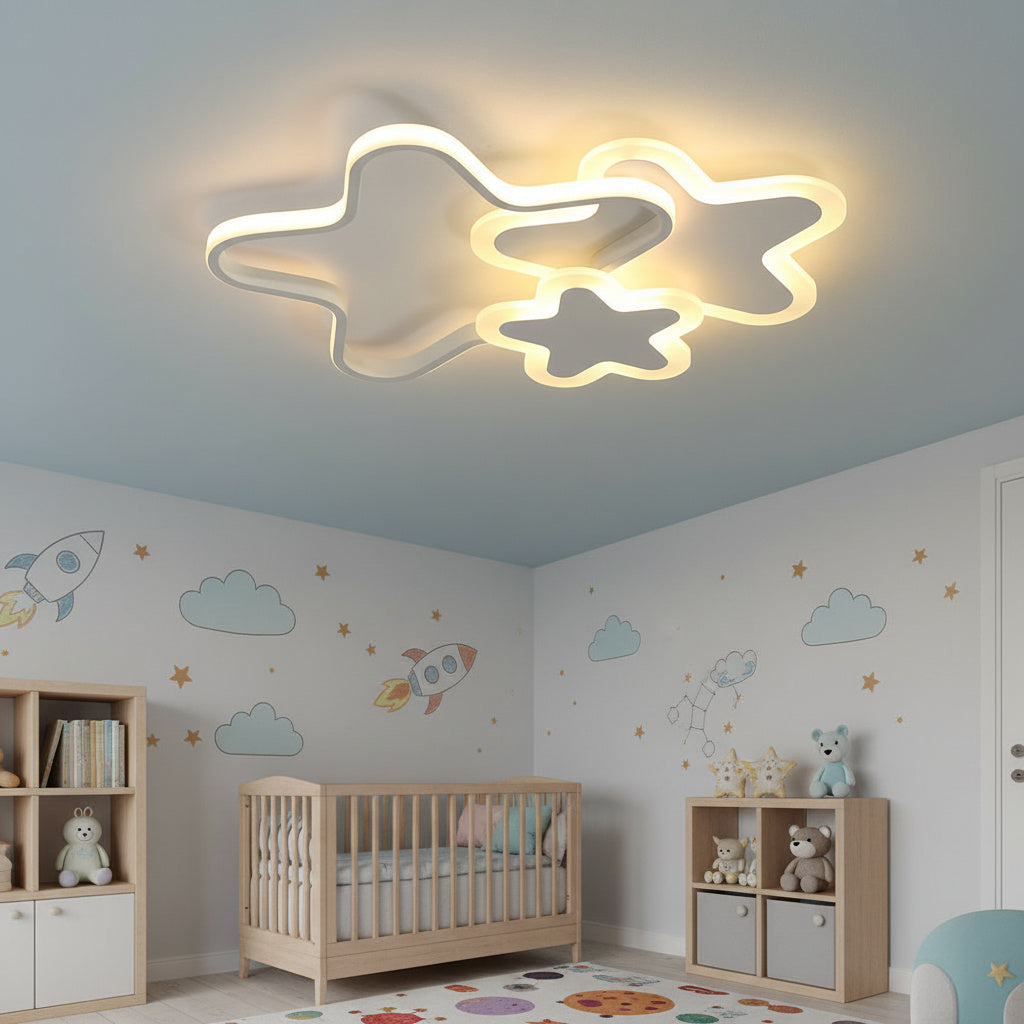 Lustra LED NOVA KIDS echivalent 400W Telecomanda