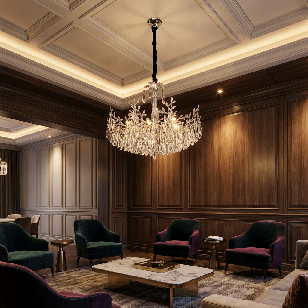 Candelabru Cristal Luxury ATHENA ⌀600mm