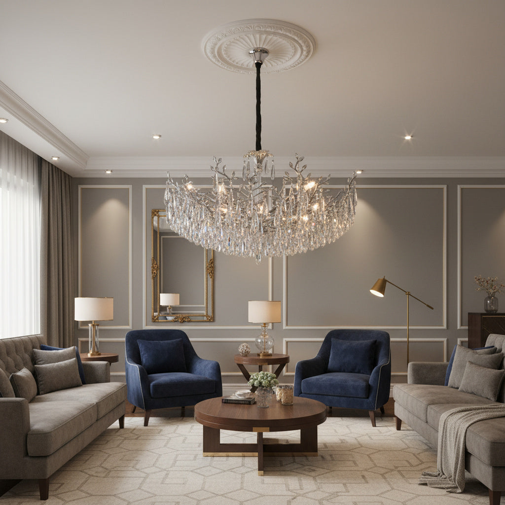 Candelabru Cristal Luxury ATHENA ⌀850mm