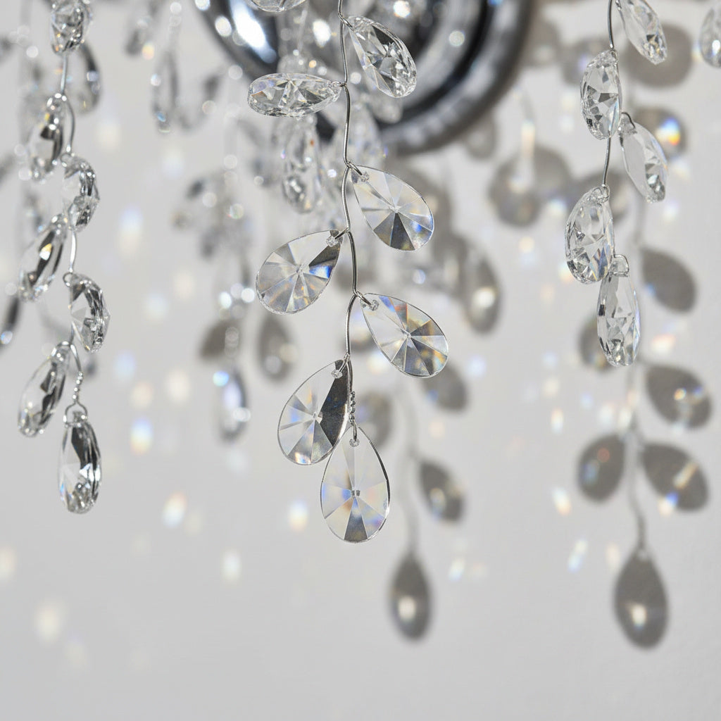 Aplica Cristal Silver LYRYS 2xE14