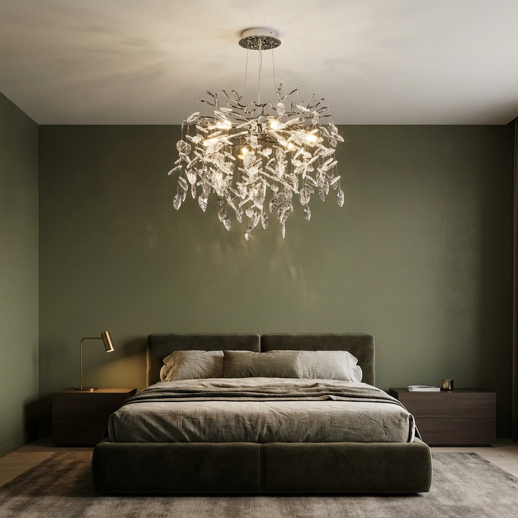 Candelabru Cristal Silver Crystal Symphony 50CM