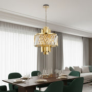 Candelabru Cristal Mini Margot Gold Premium ⌀43CM