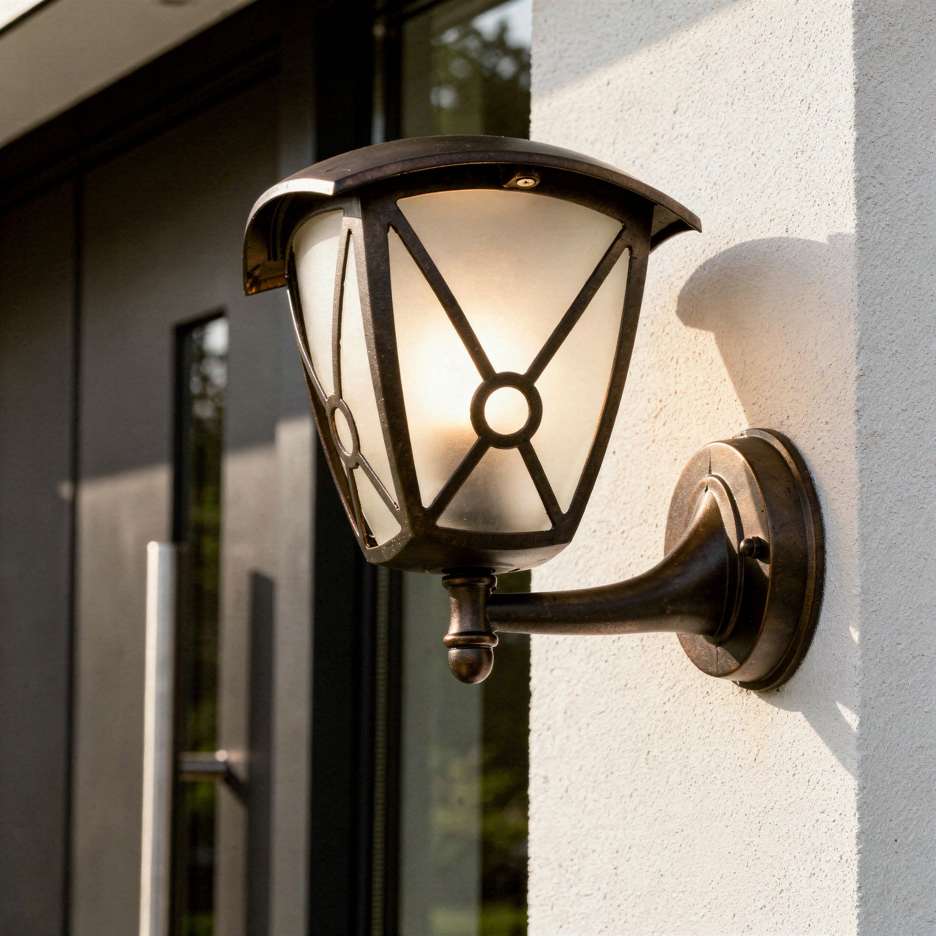 Aplica Exterior Tip Felinar RAIX Black 20CM