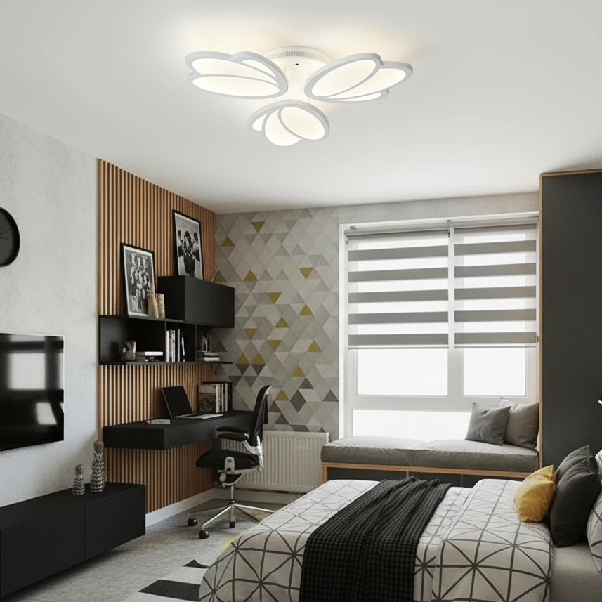 Lustra LED Mini TULIP Echivalent 300W Telecomanda