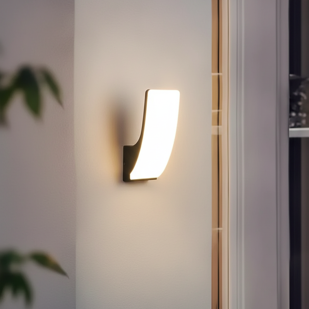 Aplica LED Exterior 18W Fumicinio Black