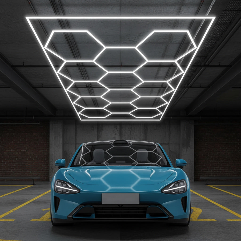 Hexagon LED Tip HoneyComb 482x241 CM 672W Echivalent 6000W