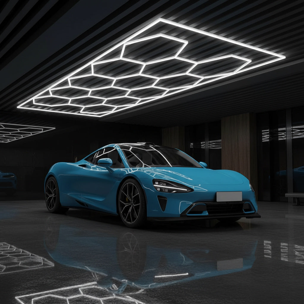 Hexagon LED Tip HoneyComb 482x241 CM 672W Echivalent 6000W