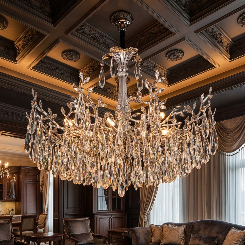 Candelabru Cristal Luxury ATHENA ⌀600mm