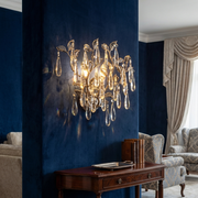 Aplica Cristal Silver ATHENA 2xE14