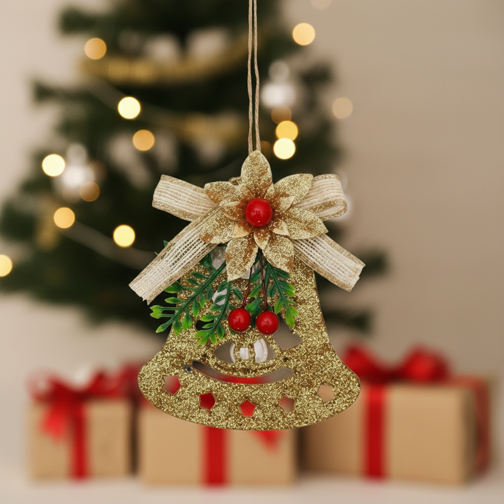 Clopotel Decorativ Pentru Impodobit Bradul