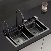 Chiuveta Bucatarie Premium Gri Inchis 75x45x20CM