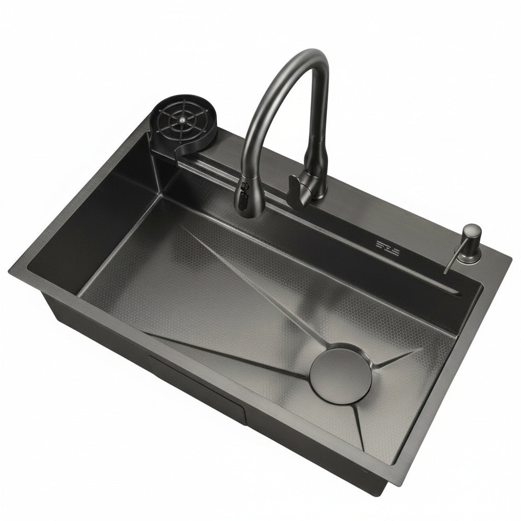 Chiuveta Bucatarie Premium Gri 75x46x20CM