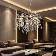 Candelabru Cristal Silver Crystal Symphony 50CM